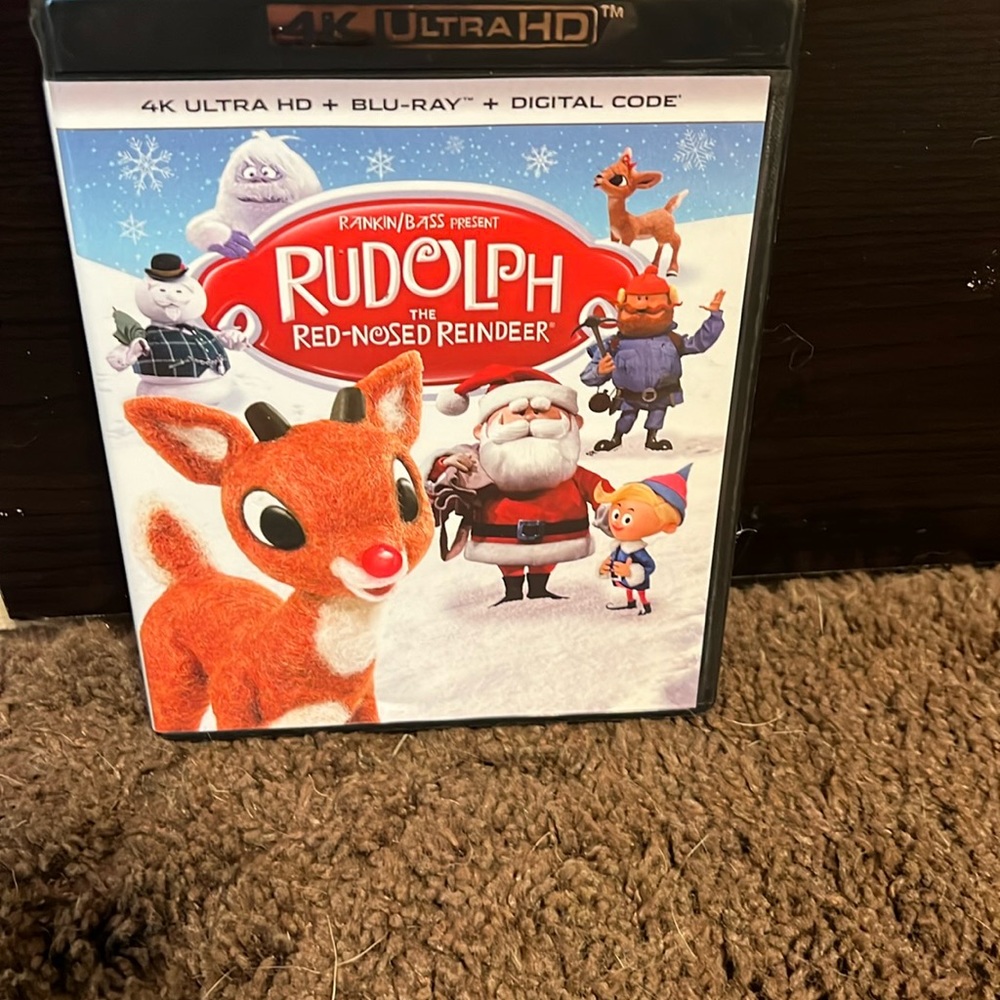 Rudolph the Red-Nosed Reindeer 4K ultra HD + Blu-Ray. No digital code.